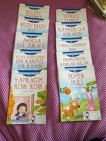 Şiir Tadında Bilgece Öyküler kitap seti
