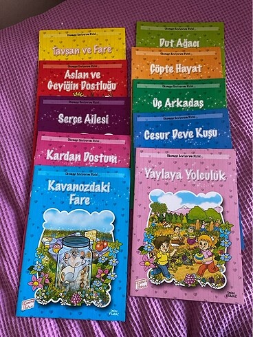 Okumayı seviyorum dizisi kitap seti