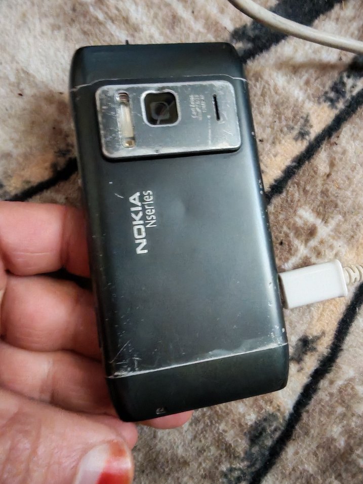 Siyah Nokia 1651 Dokunmatik Telefon - Görsel 4