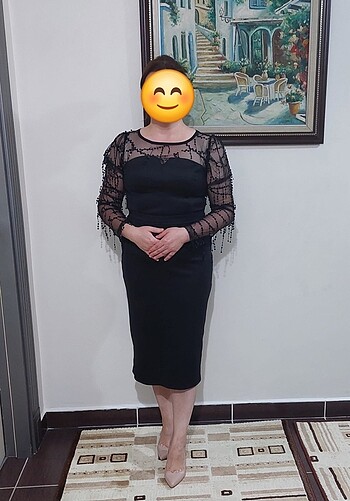 Siyah Kalem Elbise