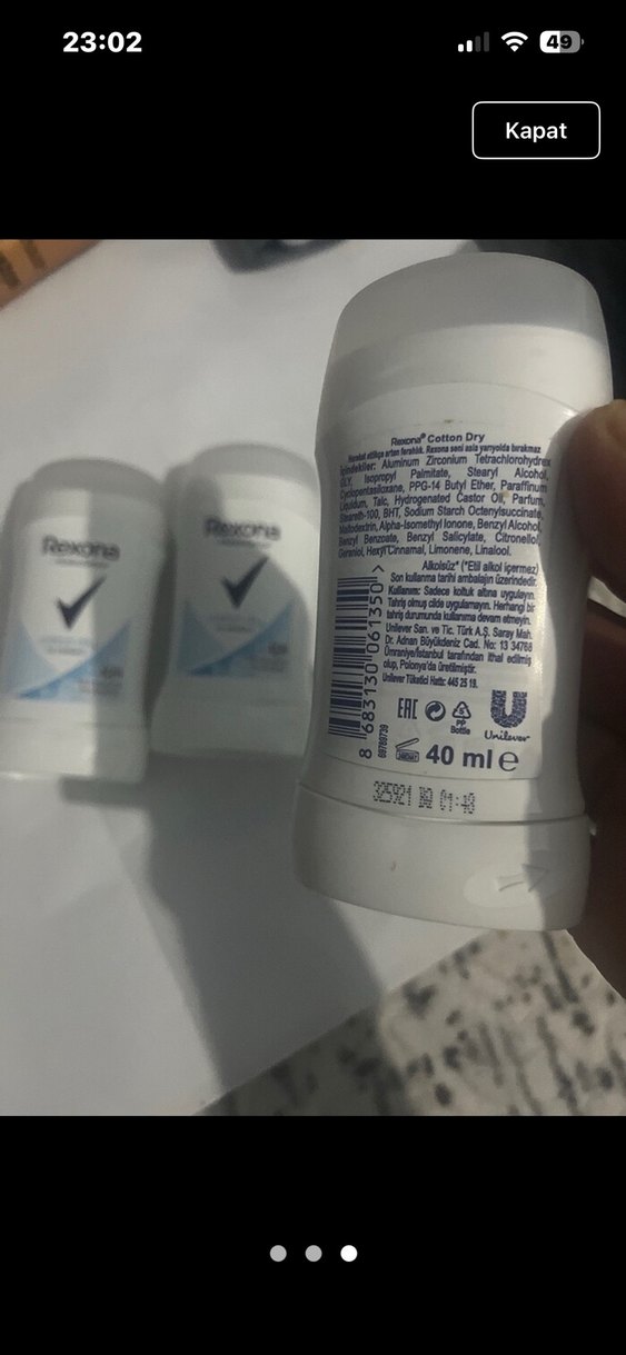 Rexona Kadın Deodorant Stick 48 Saat Koruma - Görsel 3