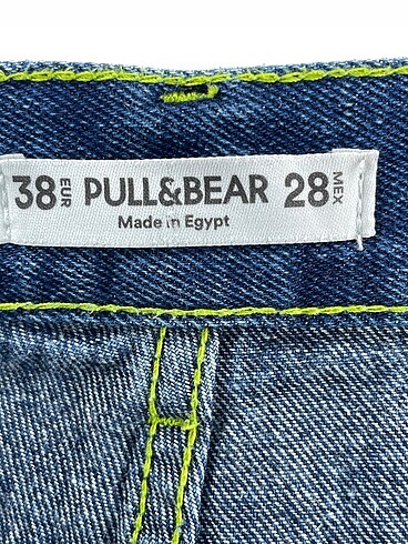 38 Beden mavi Renk Pull and Bear Jean / Kot %70 İndirimli.