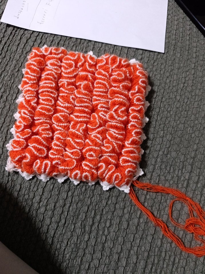 Renkli Turuncu Banyo Süngeri - Görsel 2