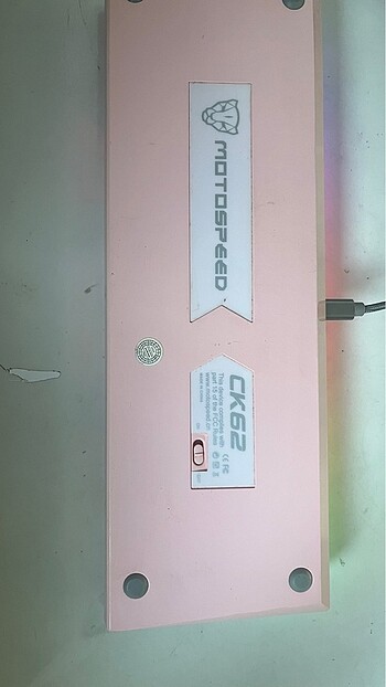 MOTOSPEED CK62 GAMER KLAVYE - Görsel 7