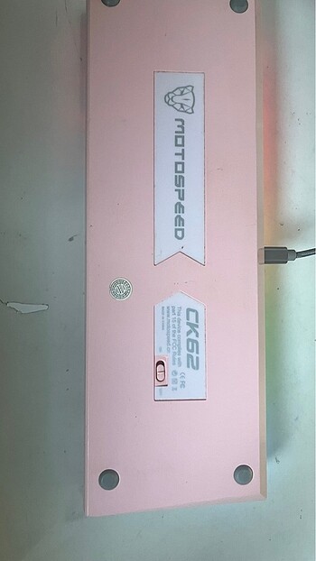 MOTOSPEED CK62 GAMER KLAVYE - Görsel 8