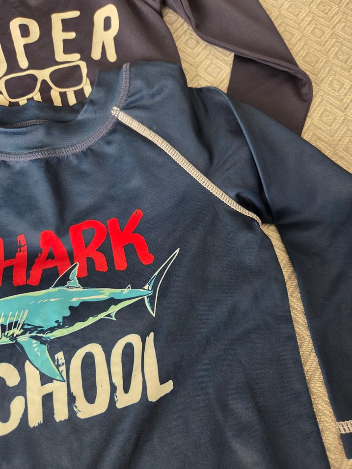 Uzun Kollu Baskılı 2li Erkek Çocuk Mayo Üstü - Görsel 3