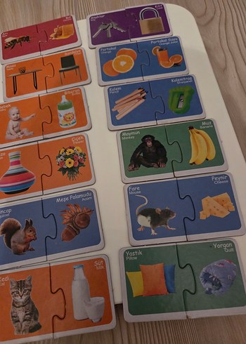 Diğer Çok Renkli Eğitici ilişik kurma Yapboz Oyuncak