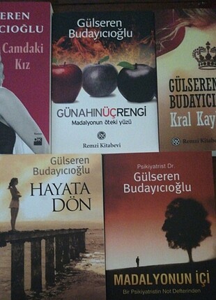 Güzel iyi beş kitap görsellerde ki gibi