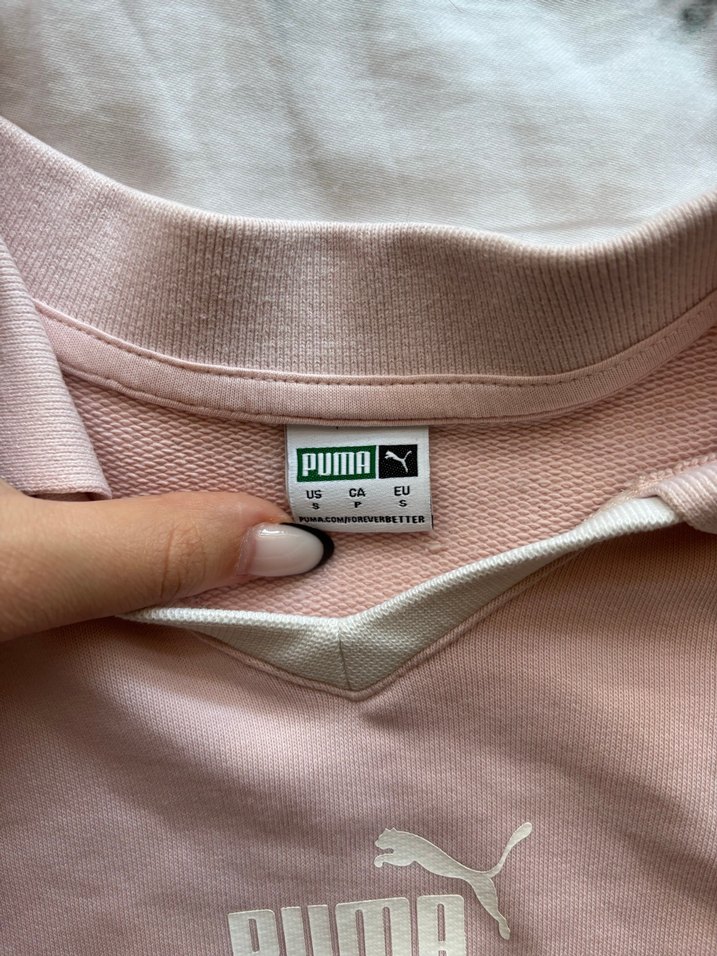 Pembe Uzun Kollu Kadın Sweatshirt - Görsel 3