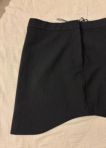 Kadın Siyah Mini Etek - Görsel 2