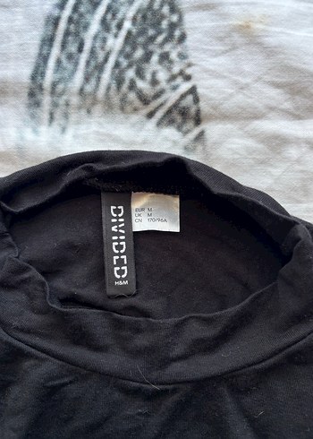 Siyah Kadın Keten Uzun Kollu Tişört - Görsel 3