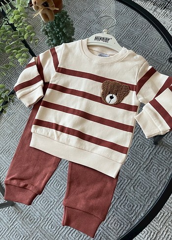 Uzun Kollu Bebek Takımı - Görsel 5