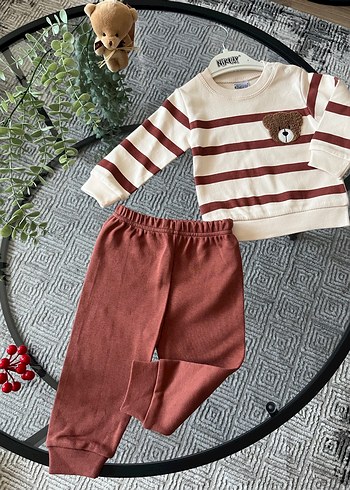 Uzun Kollu Bebek Takımı - Görsel 6