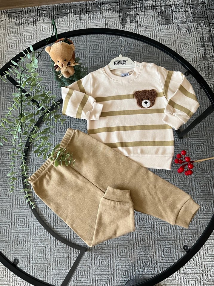 Uzun Kollu Bebek Takımı - Görsel 3
