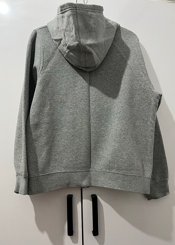 Gri Nike Fermuarlı erkek çocuk için Sweatshirt - Görsel 5