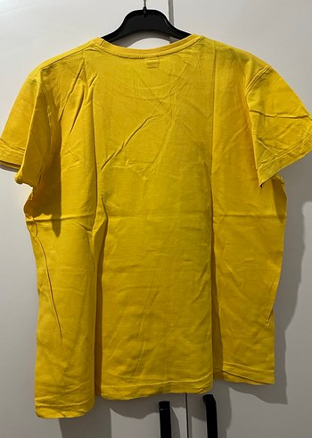 Sarı Baskılı Pamuklu Erkek çocuk Tişört - Görsel 5