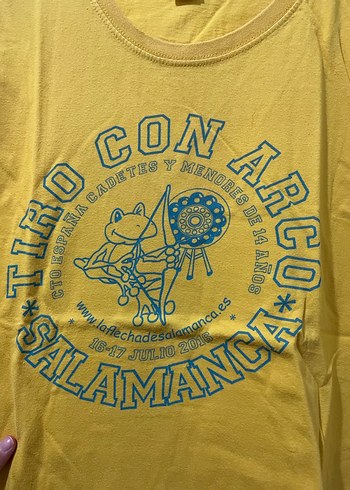 Sarı Baskılı Pamuklu Erkek çocuk Tişört - Görsel 4