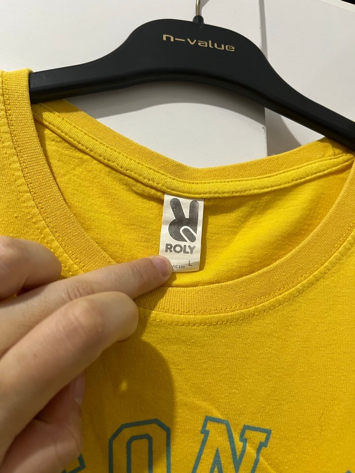 Sarı Baskılı Pamuklu Erkek çocuk Tişört - Görsel 2