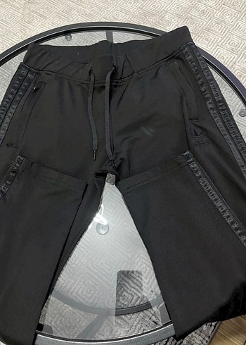 Siyah Fermuarlı Kadın Eşofman Altı - Görsel 5