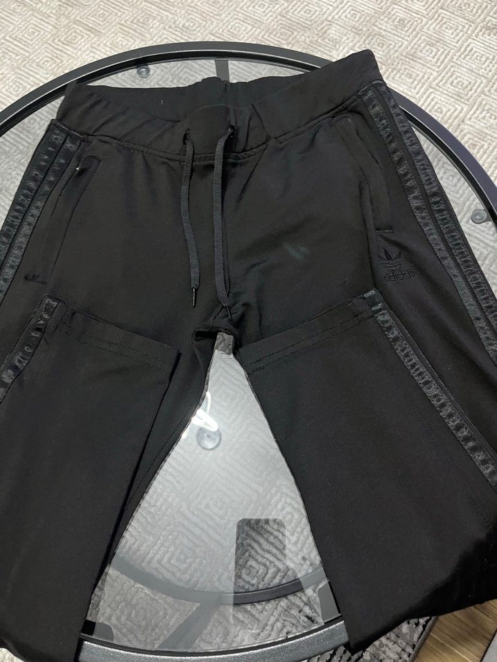 Siyah Fermuarlı Kadın Eşofman Altı - Görsel 5