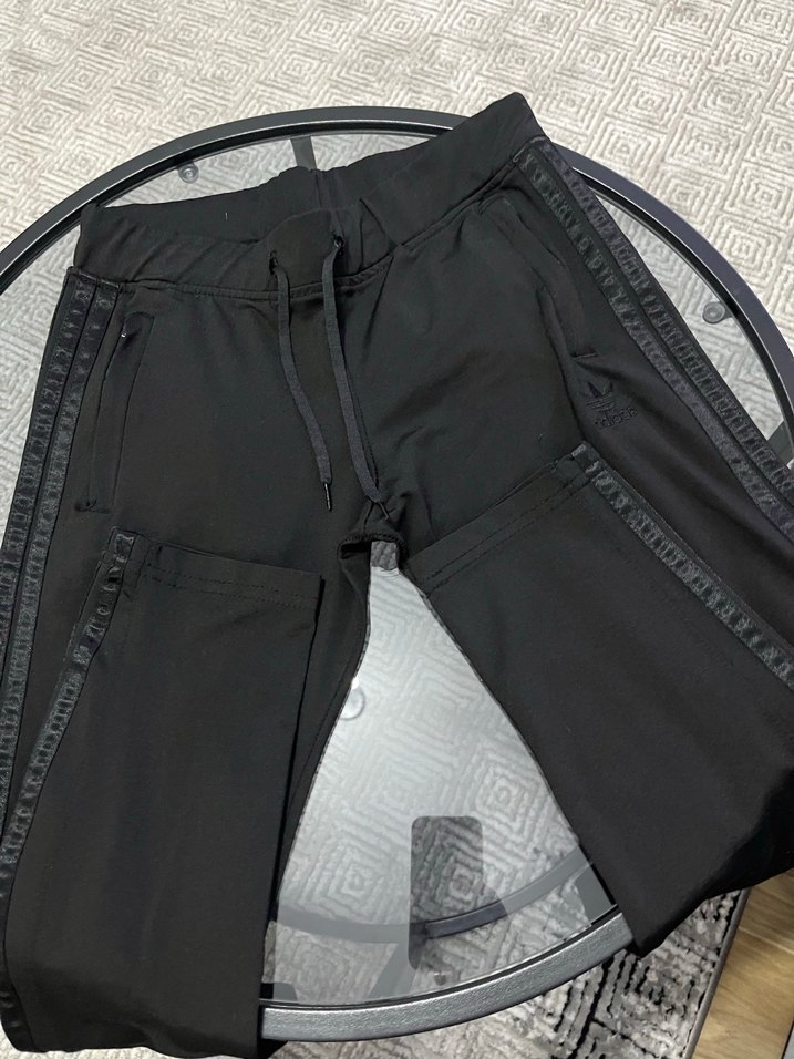 Siyah Fermuarlı Kadın Eşofman Altı - Görsel 4