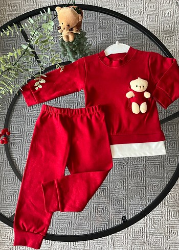 Oyuncak Ayılı Çocuk Alt Üst Takım - Görsel 4