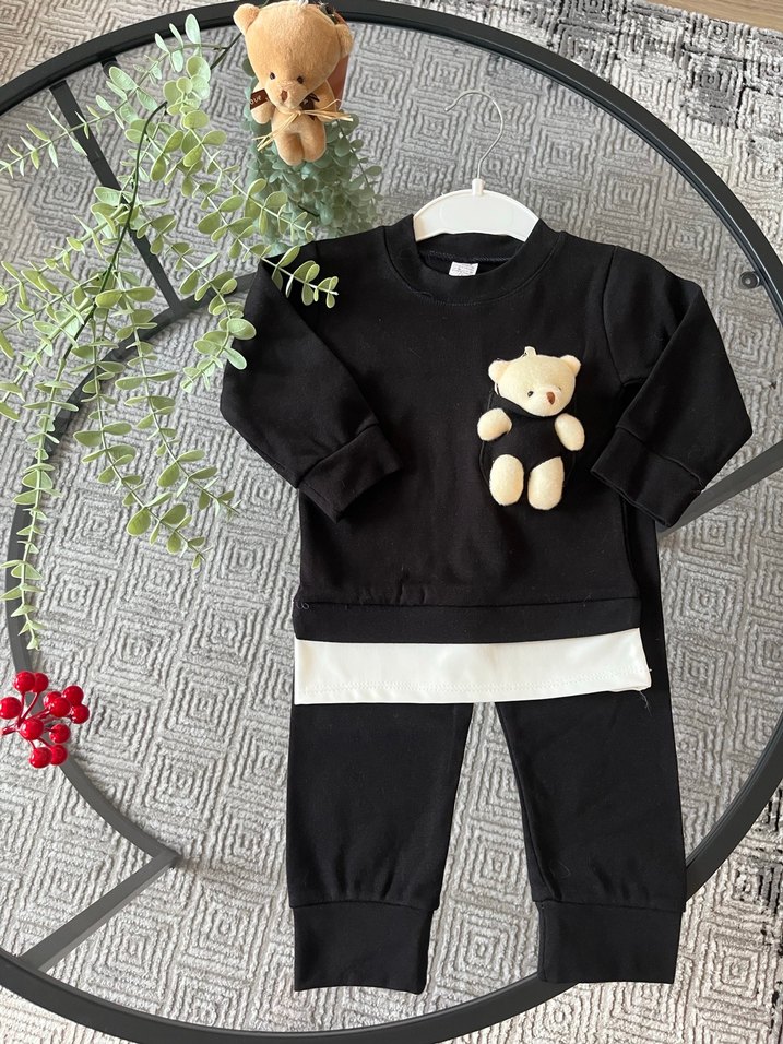 Oyuncak Ayılı Çocuk Alt Üst Takım - Görsel 2