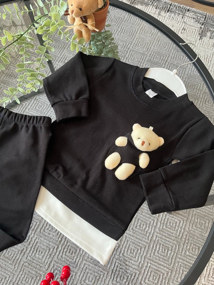 Oyuncak Ayılı Çocuk Alt Üst Takım - Görsel 3