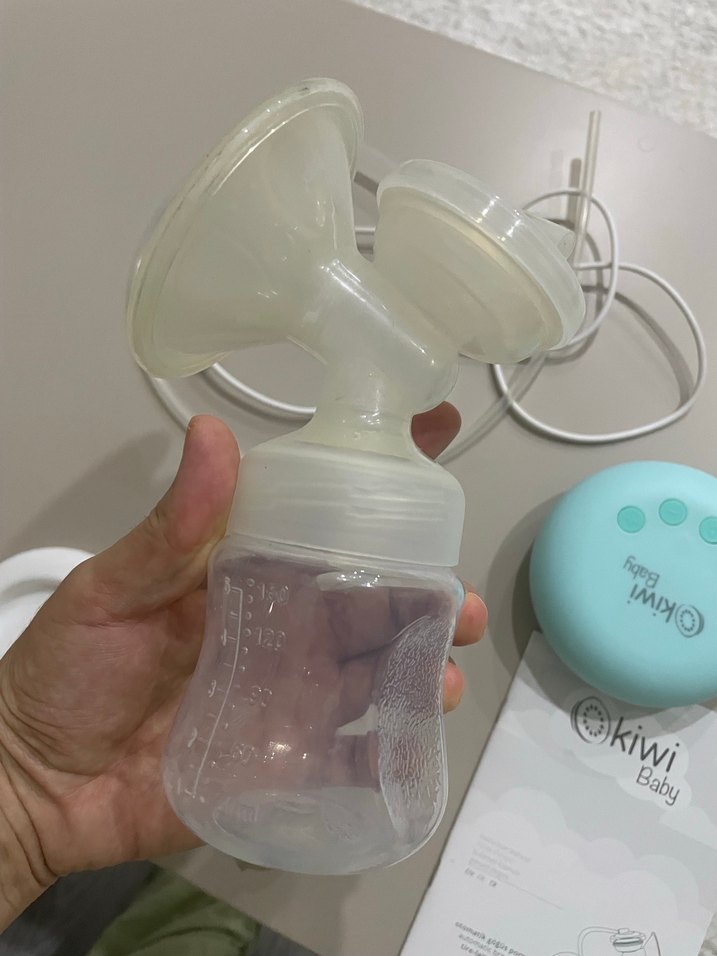Mavi Elektrikli Göğüs Pompası - Kiwi Baby - Görsel 3