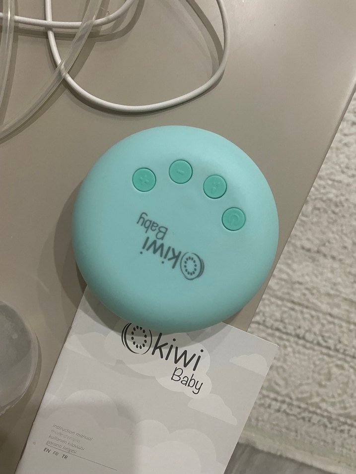 Mavi Elektrikli Göğüs Pompası - Kiwi Baby - Görsel 4