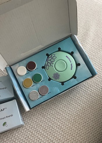 Bebek Elektrikli Manikür Seti Beyaz Pastel - Görsel 3