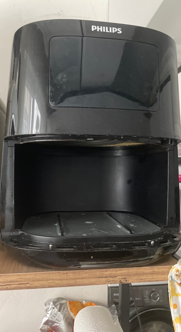 Philips Siyah Hava Fritözü - Görsel 4