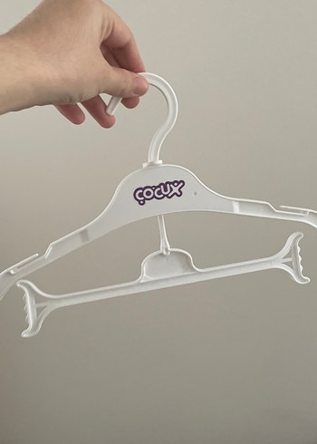 Beyaz Çocuk Askısı - Görsel 3