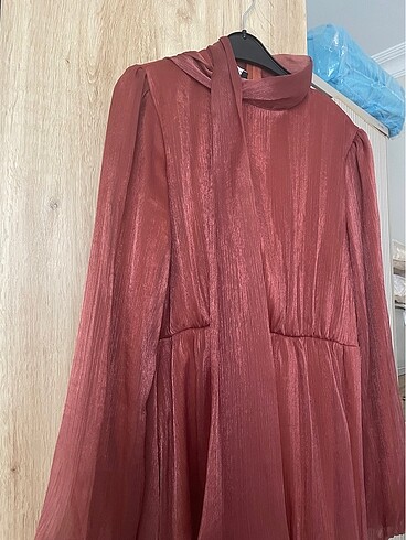 BİRGÜL BEKTAŞ tarçın meva abiye - Görsel 5