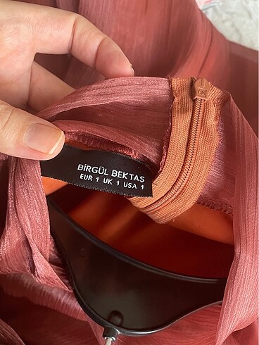 BİRGÜL BEKTAŞ tarçın meva abiye - Görsel 6