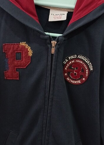 U.S Polo Assn. ORJİNAL USS POLO FERMUARLI SWEATSHİRT