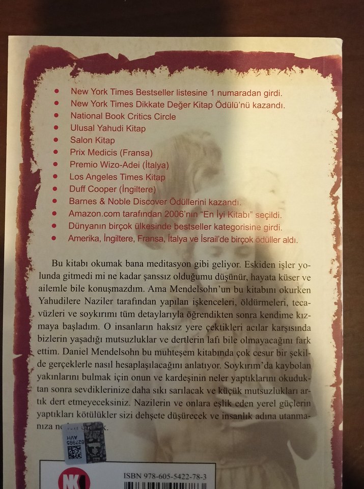 Kayıp - Daniel Mendelsohn - Görsel 3