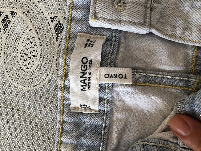 Mango jean şort