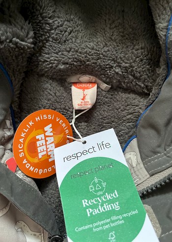 Koton Kürklü Kapüşonlu Erkek Çocuk Mont - Görsel 2