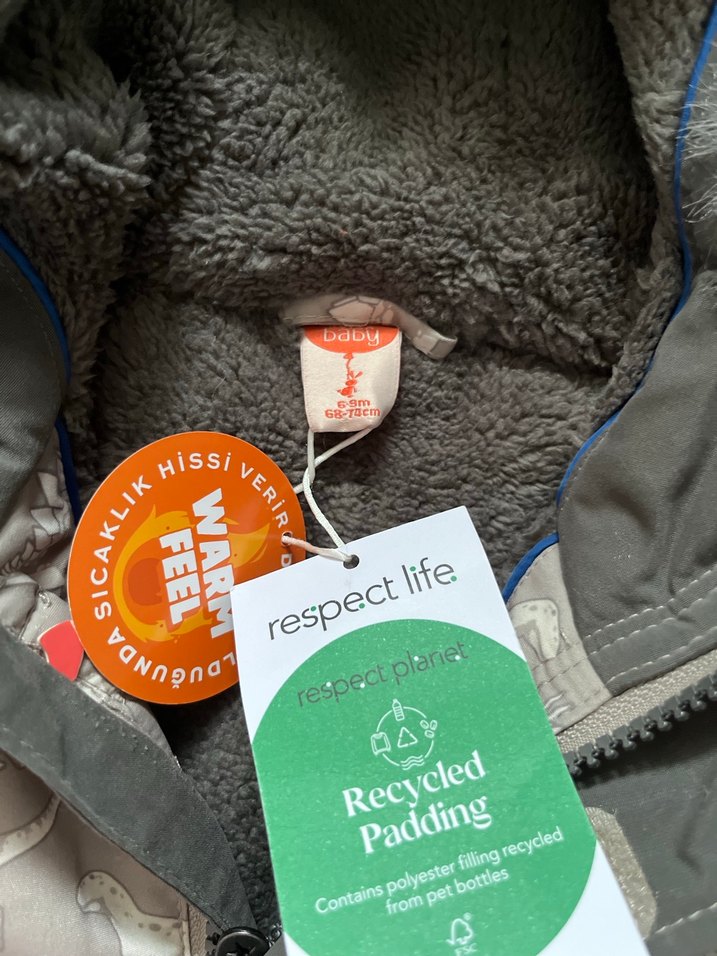 Koton Kürklü Kapüşonlu Erkek Çocuk Mont - Görsel 2