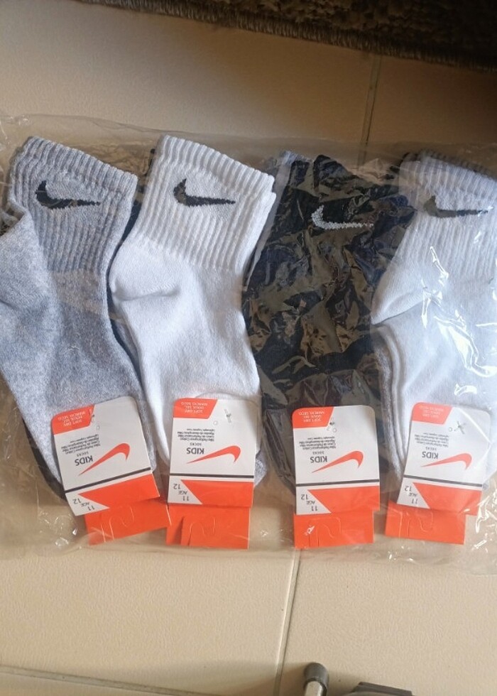 Nike 12 çift çorap  - Görsel 2