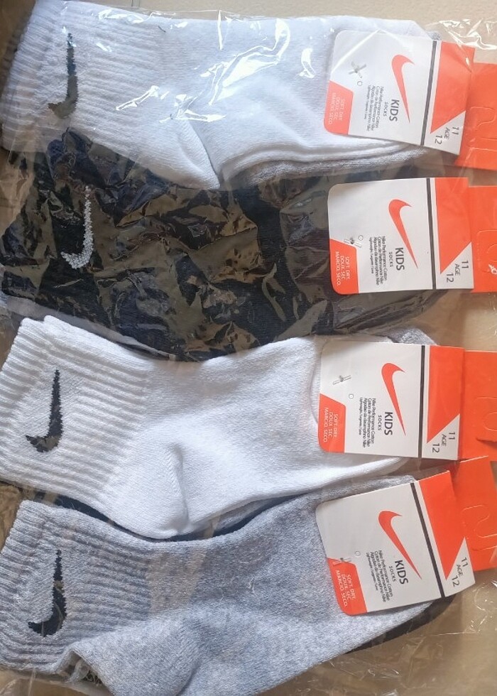 Nike 12 çift çorap  - Görsel 3