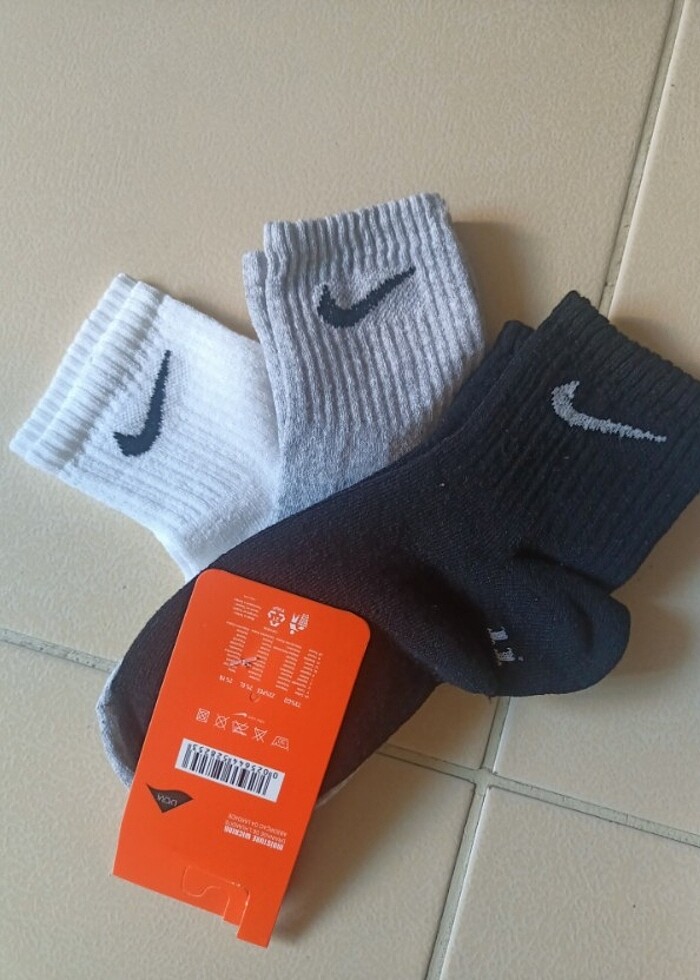 Nike 12 çift çorap  - Görsel 3