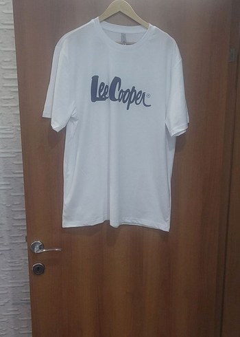 Lee Cooper Beyaz Baskılı Erkek Tişört - Görsel 3
