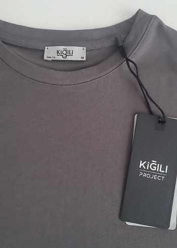 Kığılı Gri Erkek Kısa Kollu Tişört - Görsel 4