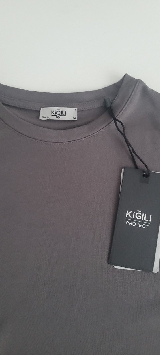 Kığılı Gri Erkek Kısa Kollu Tişört - Görsel 4