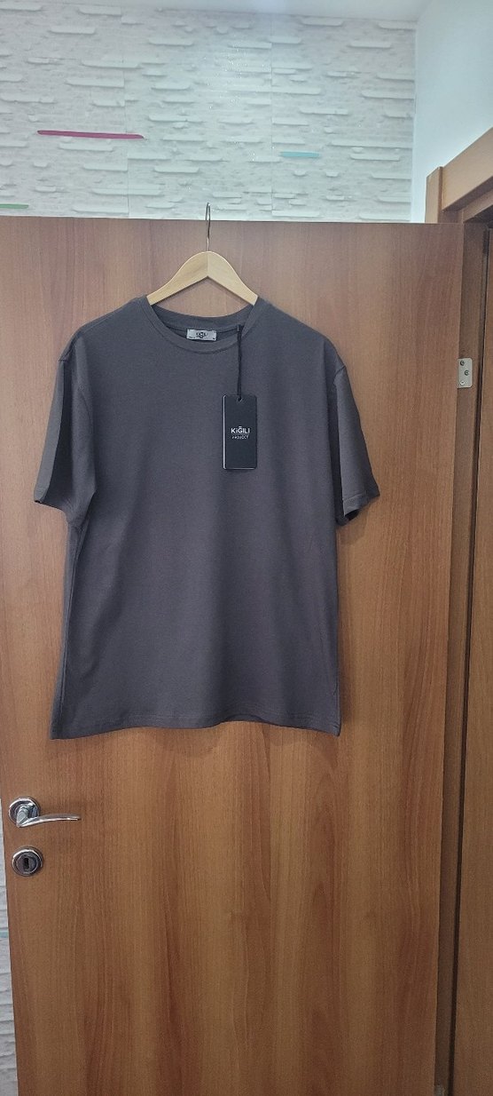 Kığılı Gri Erkek Kısa Kollu Tişört - Görsel 2