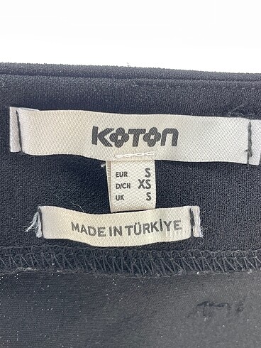s Beden siyah Renk Koton Mini Etek %70 İndirimli.