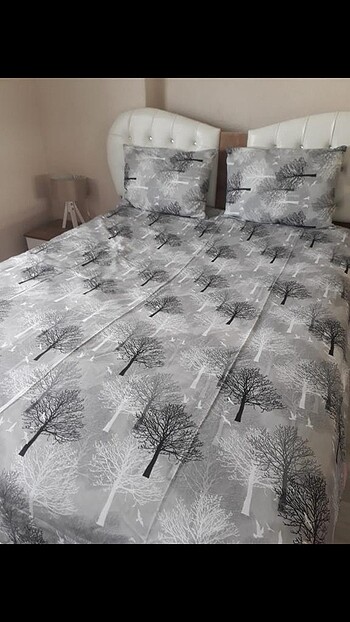 2 tane çift kişilik 1 tane tek kişilik nevresim takımı