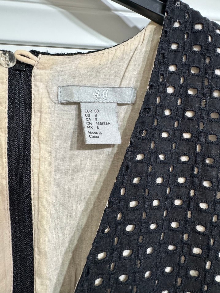 V Yaka Midi Elbise - Görsel 2